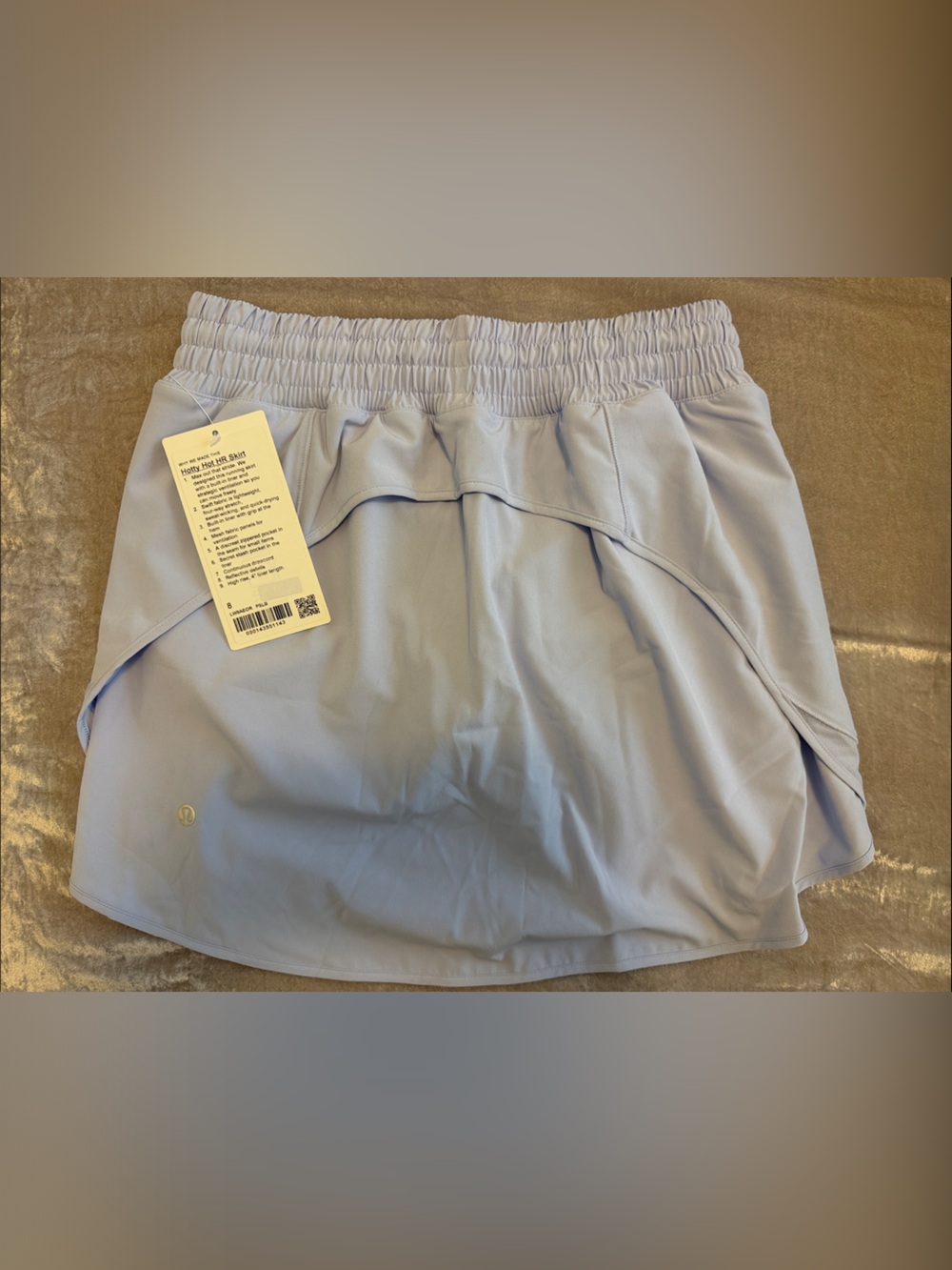 lululemon athletica hotty hot HR light purple athletic skort